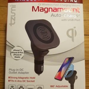 Tzumi Magnamount Wireless Auto Charger